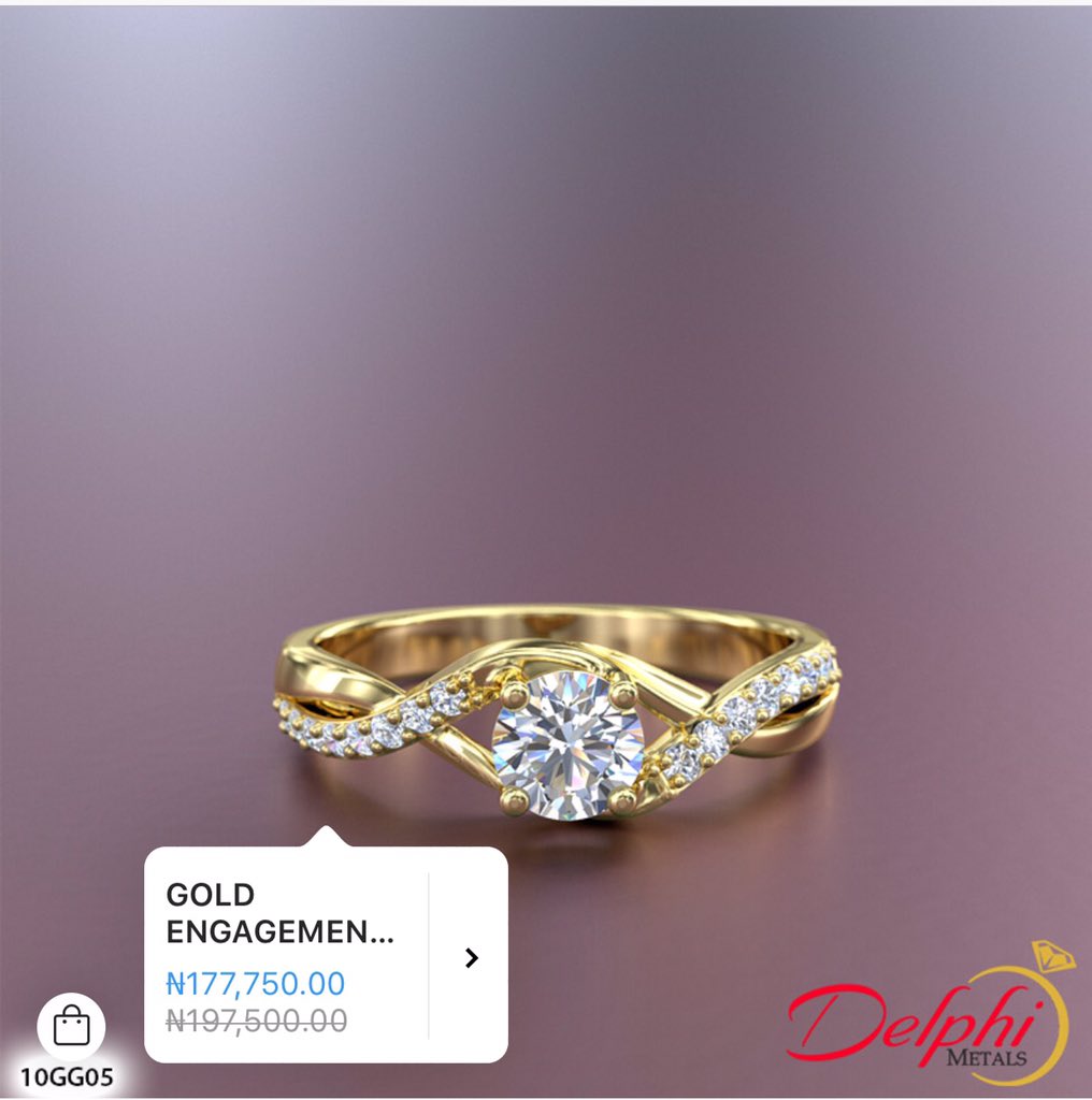 delphimetalsng's tweet photo. Gold Engagement Ring-> Now N177,750 (GHC 2,467). .
.
Kindly send a Whatsapp message to +2348187988766 for more information on pricing, ordering, delivery, e.t.c
#BurnaDP #MegaSeraph #tgifjamhangout #TwoWeeksInLagos https://t.co/YcrFXQHLYh