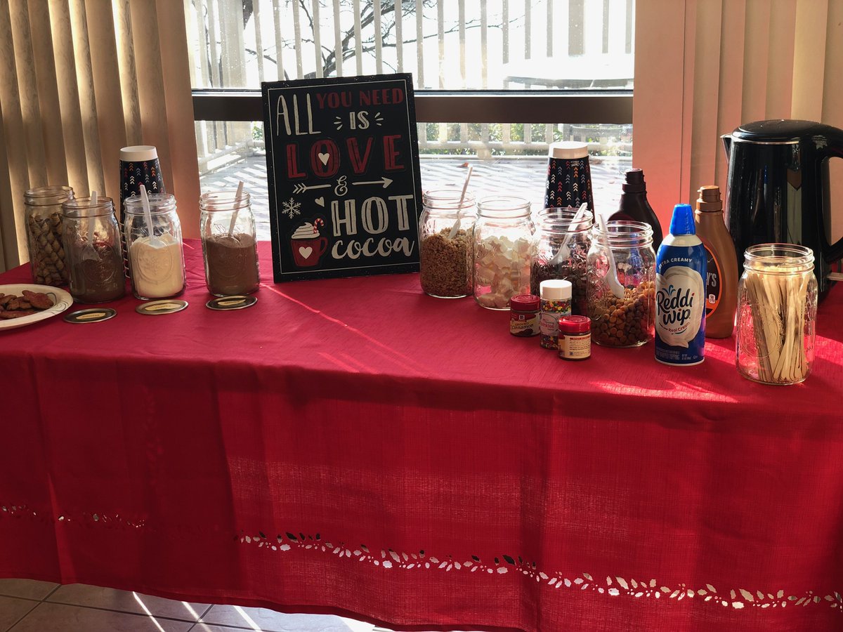 ITLChicago's tweet photo. Our Aurora office is keeping warm and celebrating national hot coca day on this chilly Thursday! #logistics #Chicago #hotcoca https://t.co/yryL8Mdt0z