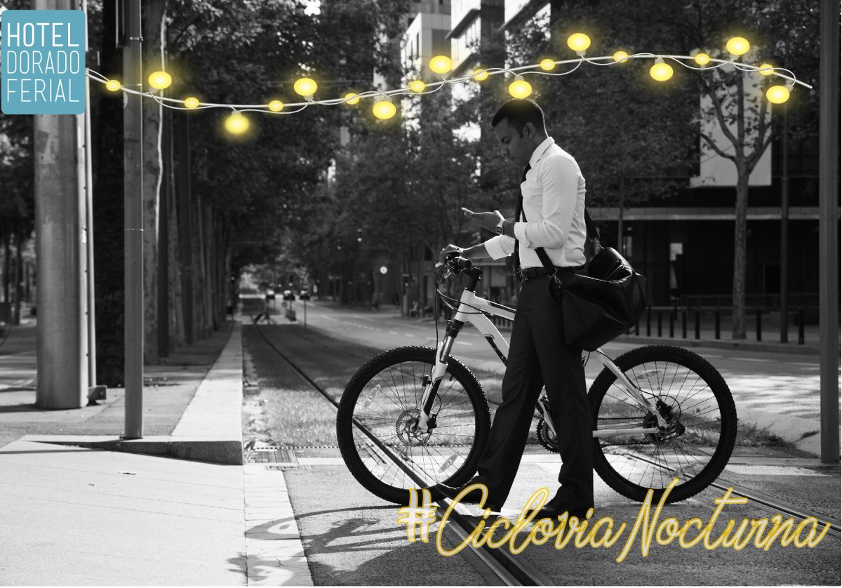 DoradoFerial's tweet photo. Prográmate esta noche es la #CicloviaNocturna en Bogotá, disfruta junto a tú familia y amigos del alumbrado navideño 2018 …
https://t.co/Fh8yqqw429
#HotelBogota #HotelCorferias #HotelEmbajada #NavidadEnBogota https://t.co/W69pdOhfCx