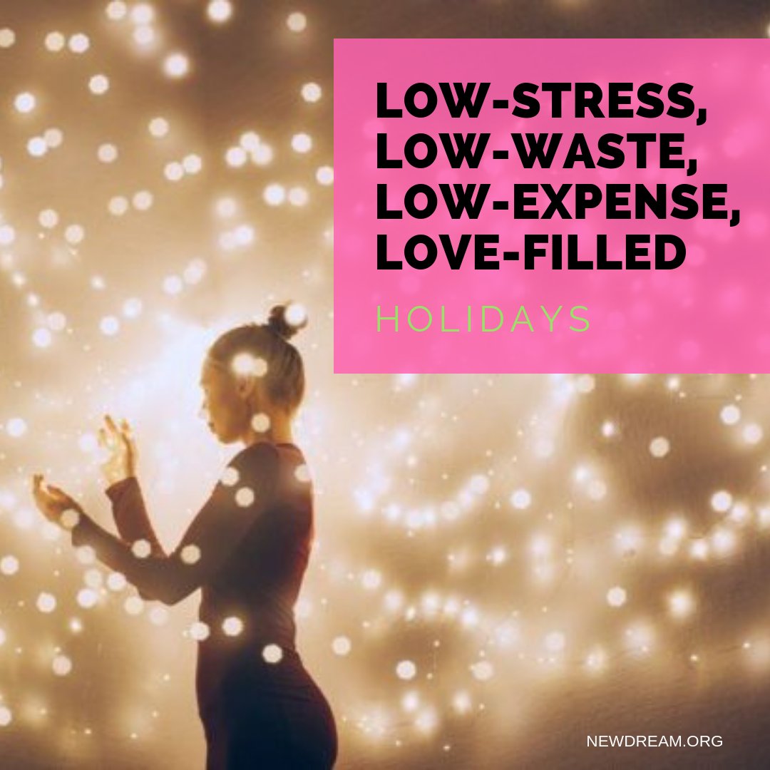 allatonceorg's tweet photo. Want to wrap your holidays in more of what matters—meaning, connection, and joy—and less of what doesn’t (stuff, stress, and waste)? 
Check out @newdream #SimplifytheHolidays #giftoutsidethebox #connectionoverconsumption #AAOPlasticFree https://t.co/zU6qZRewhq https://t.co/gD8KPVYWI2