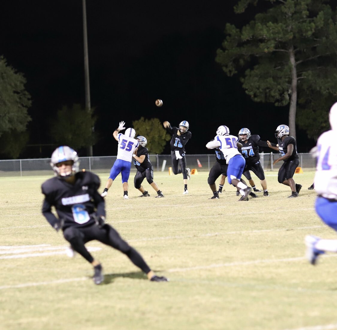 Anticipate and throw him open!