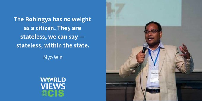 ICYMI: On this week's episode of World Views, host <a href="/OUCIS_Dean/">OUCIS Dean</a> speaks to human rights activist, <a href="/OUSocialJustice/">OU CSJ</a> Clyde Snow Award winner, and creator of Myanmar's Smile Education and Development Fund bit.ly/MyoWinWV