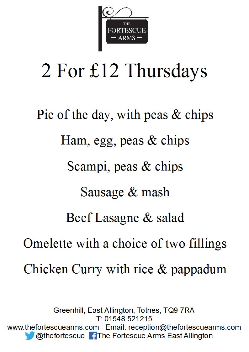 The Fortescue Arms tweet media