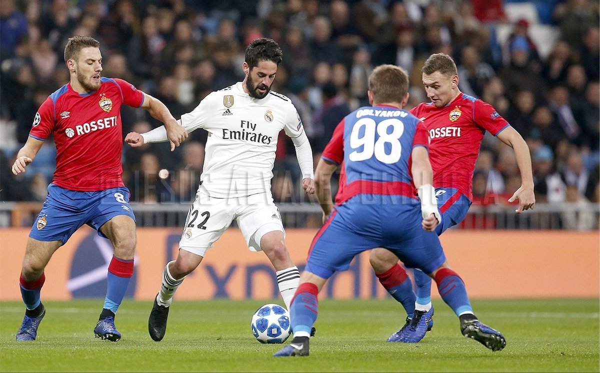 AsFoto_Orihuela's tweet photo. El @pfc_cska venció al @realmadrid 📷 #RealMadridCSKA #ChampionsLeague
・
・
・
#RealMadrid #RMUCL #HalaMadrid #UCL #мыЦCKA #ЦСКАРеал #Isco #Vinicius #Bale #Solari #football #soccer #goal #deportes #fútbol #calcio #футбол #足球 #축구 #fussball #futebol #Canon #DiarioAS https://t.co/3TsKJSMJMB