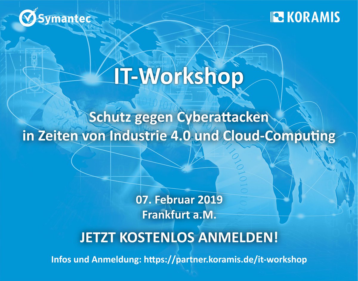 KORAMIS's tweet image. Mehr Infos: partner.koramis.de/it-workshop/