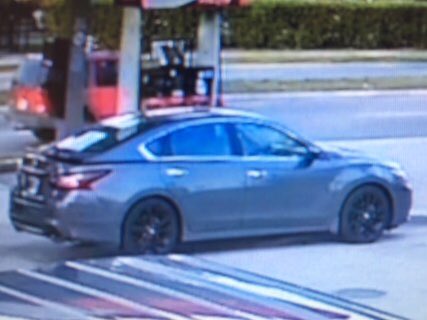 OrlandoPolice's tweet image. Can you ID? On 12/2/18, he battered a woman in her 60s who was holding the door open for him at the Citgo on Pershing Ave, and then stole her wallet! We need to arrest this guy. Recognize him or that car? Call @CrimelineFL 800-423-TIPS