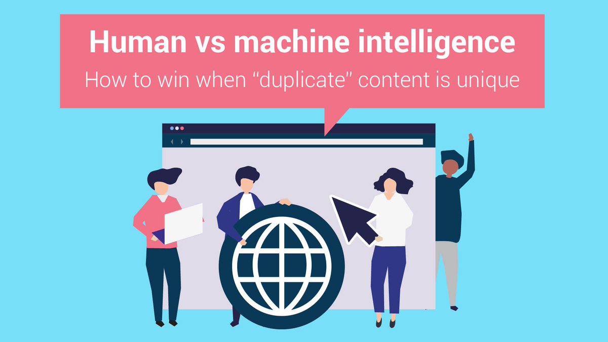 FollowJames's tweet image. Sometimes humans and machines disagree about what content is #duplicatecontent. Here's why–and how to beat the system when it happens buff.ly/2C3sLGe via @sengineland