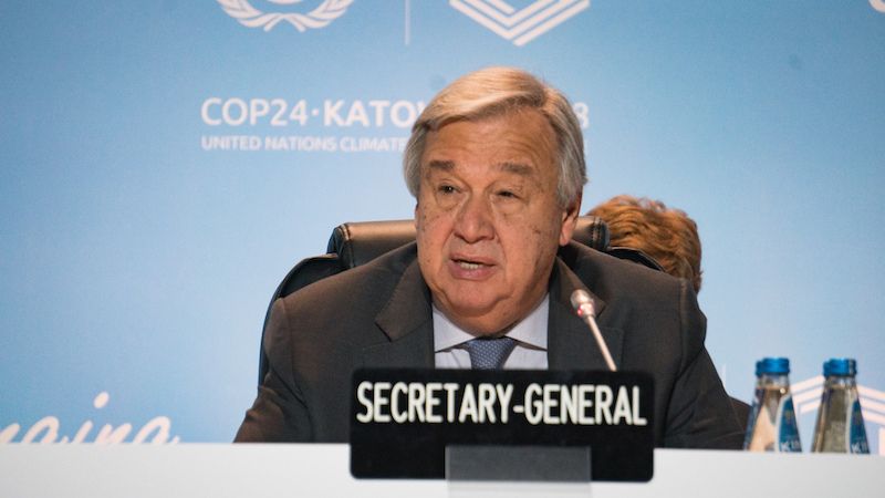 ClimateHome's tweet photo. “To waste this opportunity would compromise our last best chance to stop runaway climate change. It would not only be immoral, it would be suicidal...This may sound like a dramatic appeal, but it is exactly this: a dramatic appeal.” –António Guterres

https://t.co/rkEGg2ncJo https://t.co/vwDCM4isHx