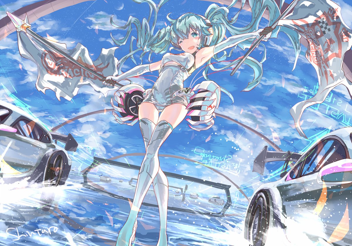 初音ミク 「全部ミクさんだった
#自分のPixivブクマTOP3をあげる 」|しんたろ@コミティアA-71aのイラスト