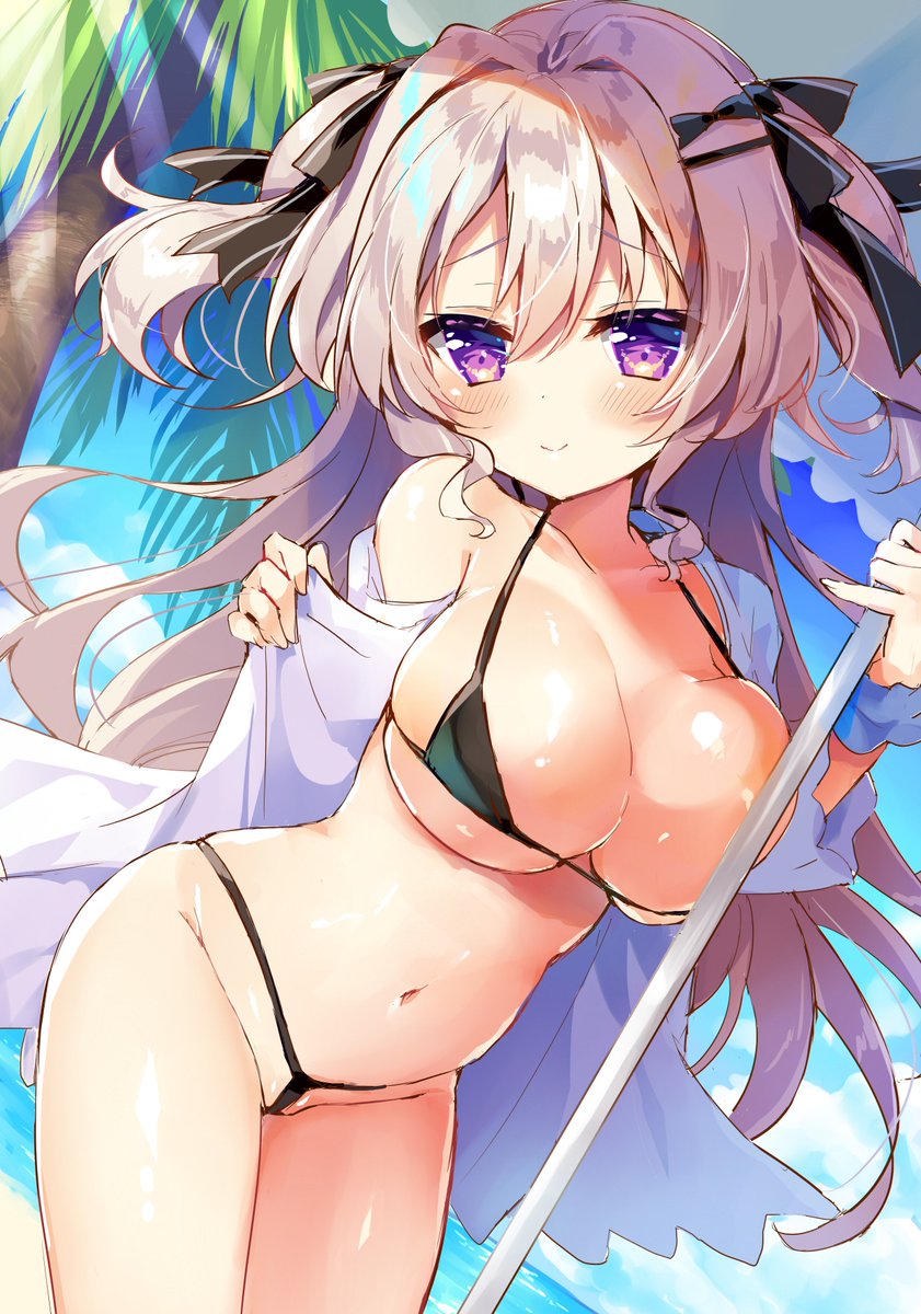 ユニコーン(アズールレーン) 「#自分のpixivブクマtop3をあげる オリジナルも入っててうれしい?ユニコー」|夏月まりな🍓こみトレC10aのイラスト