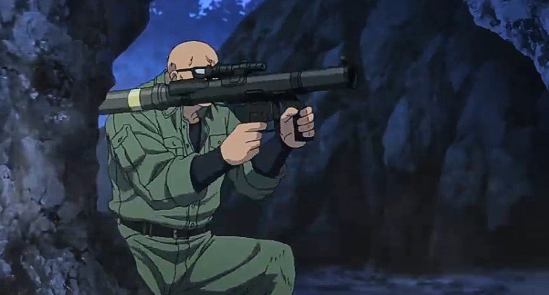 海坊主がいつものM20バズーカじゃない！！ #シティーハンター