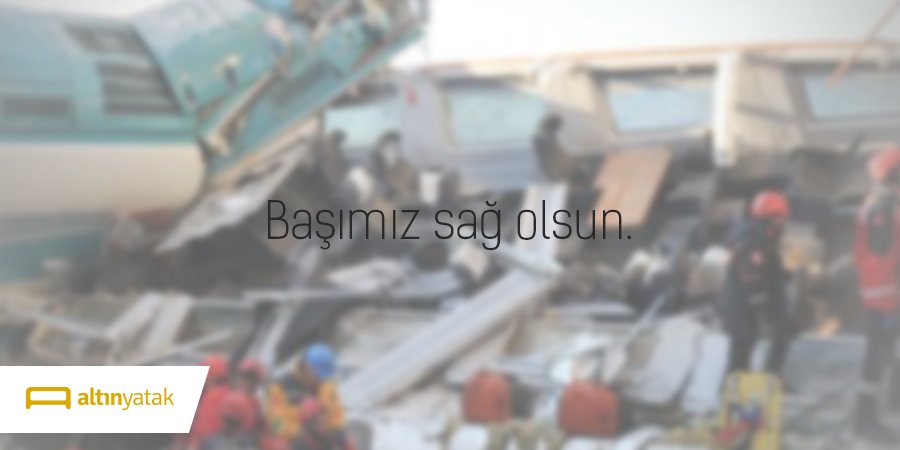 altinyatak's tweet photo. Ankara’da yüksek hızlı tren kazasında hayatını kaybedenlere Allah’tan rahmet, yaralılara acil şifalar diliyoruz. Başımız sağ olsun… #Ankara https://t.co/XNRzU2zUeM
