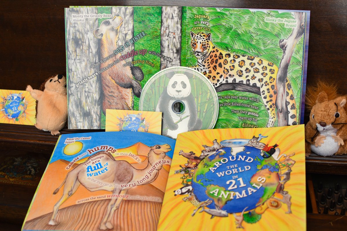 No CD player? You can now buy a beautifully illustrated picture book with a music download code for 'Around the World in 21 Animals' from our shiny new website: songsaboutanimals.co.uk Check it out! Early bird prices still available!
