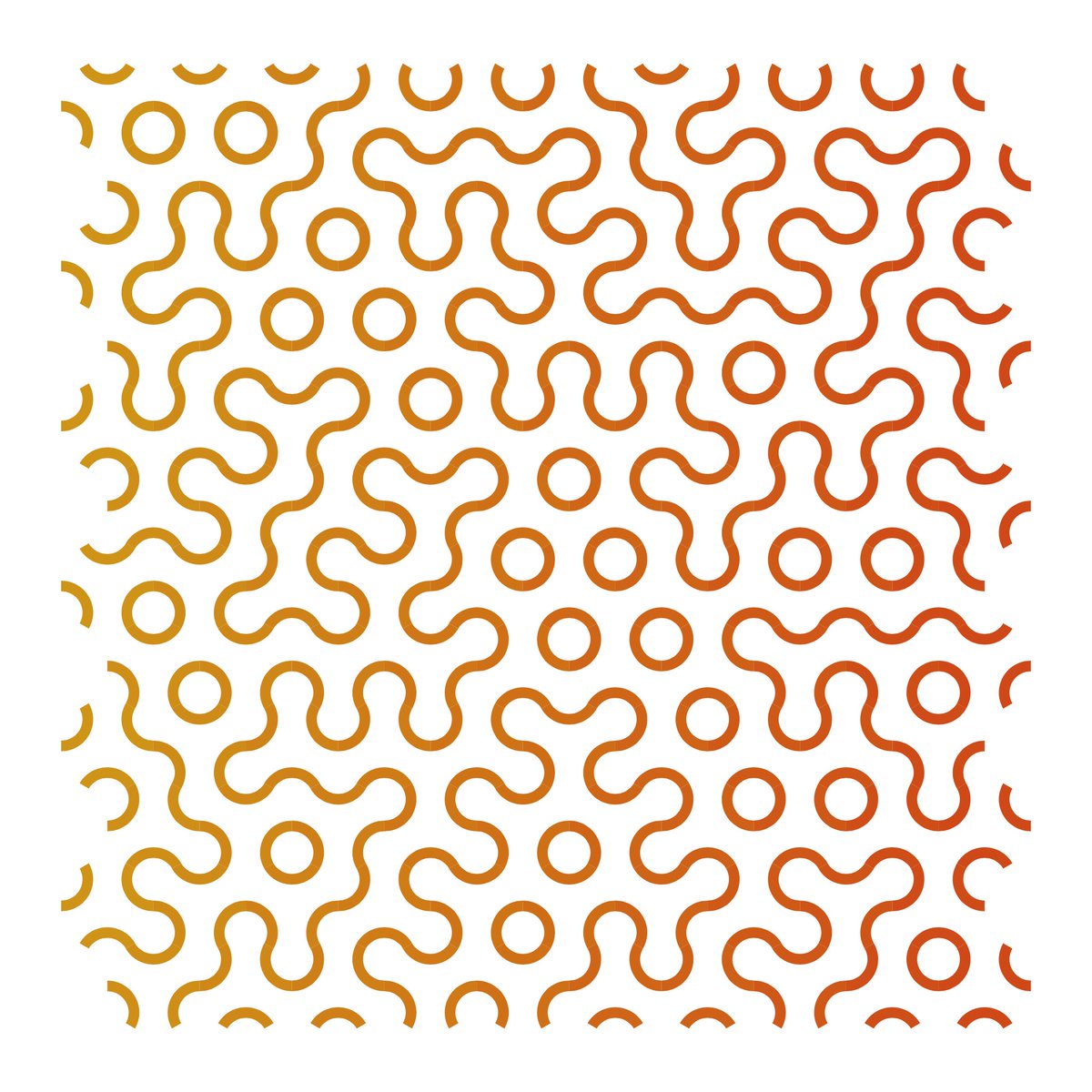 ProcGeometry's tweet image. Hex Truchet tiles #creativecoding #generativeart