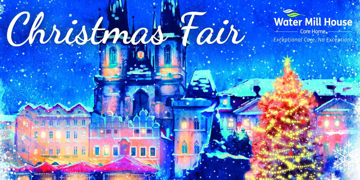 WaterMillHouse's tweet photo. There’s plenty of fun for all the family at our #Christmas Fair. Featuring live entertainment, craft stalls, a Christmas cake competition and a guest appearance from Santa himself! Join us from 2pm on Saturday. 🎄⛄️🥂 https://t.co/INXLZwfhP4
