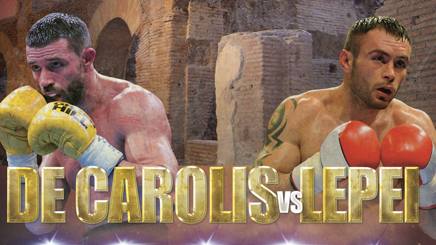 Gazzetta_it's tweet photo. #Pugilato, #DeCarolis vs #Lepei Che spettacolo a #Cinecittà https://t.co/flv1FdXlkR #altrisport https://t.co/YKdVxcpog2