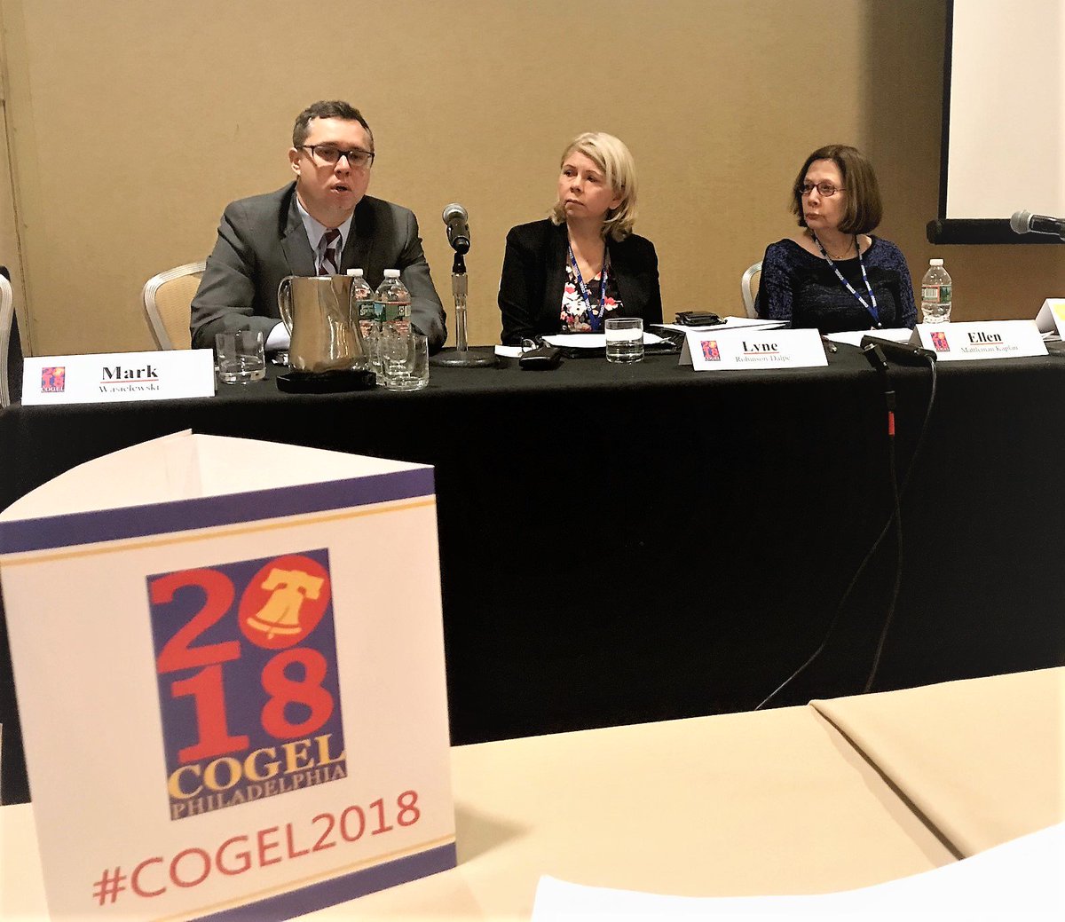 EthicsCanada's tweet photo. Interesting points were made at #COGEL2018 in the session Financial Disclosures: The Most Important Ethics Tool that Never Gets Attention @COGELinfo https://t.co/ARBdpQk2QJ
