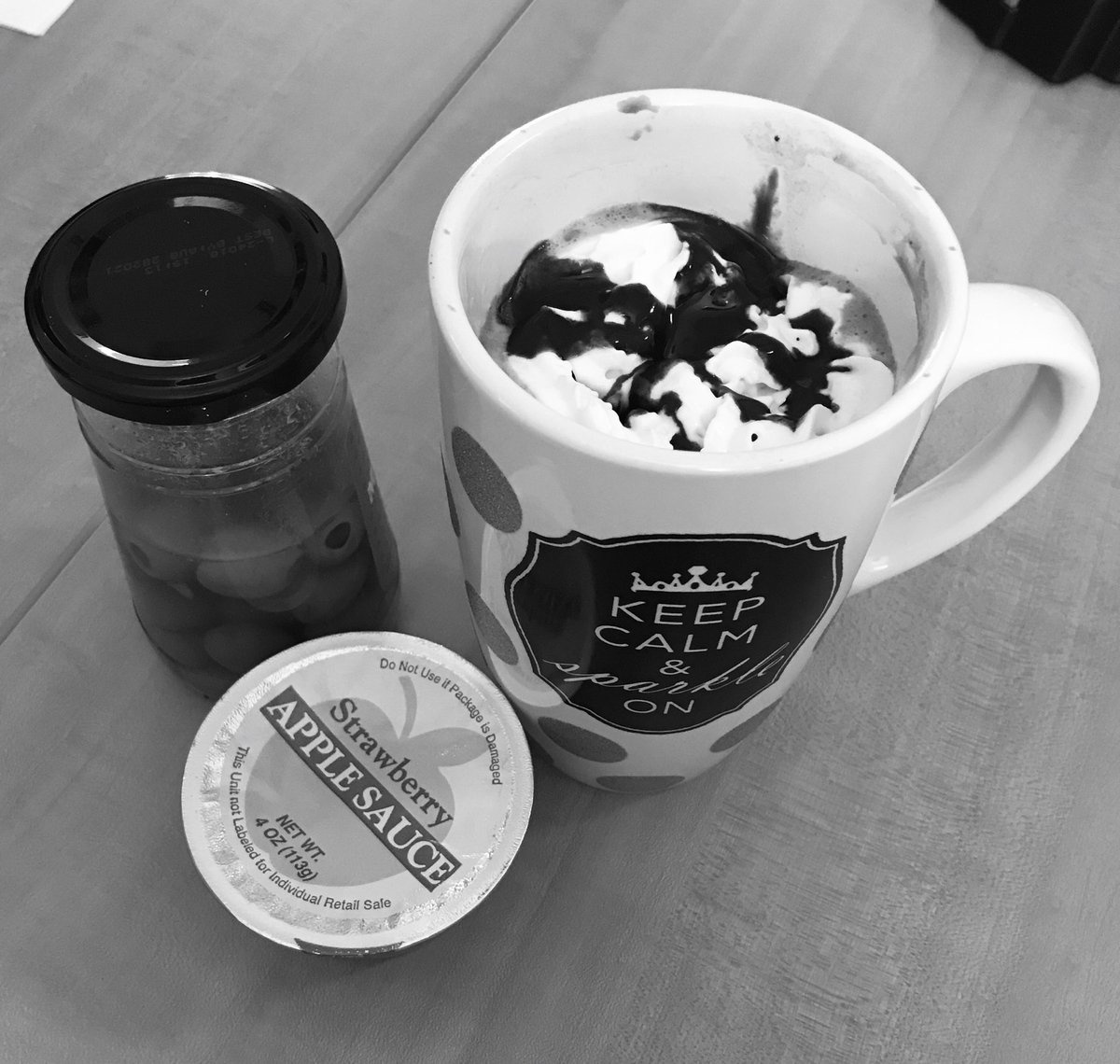 gtolsonblessed's tweet photo. My breakfast combination! https://t.co/yGrRyEDEn3