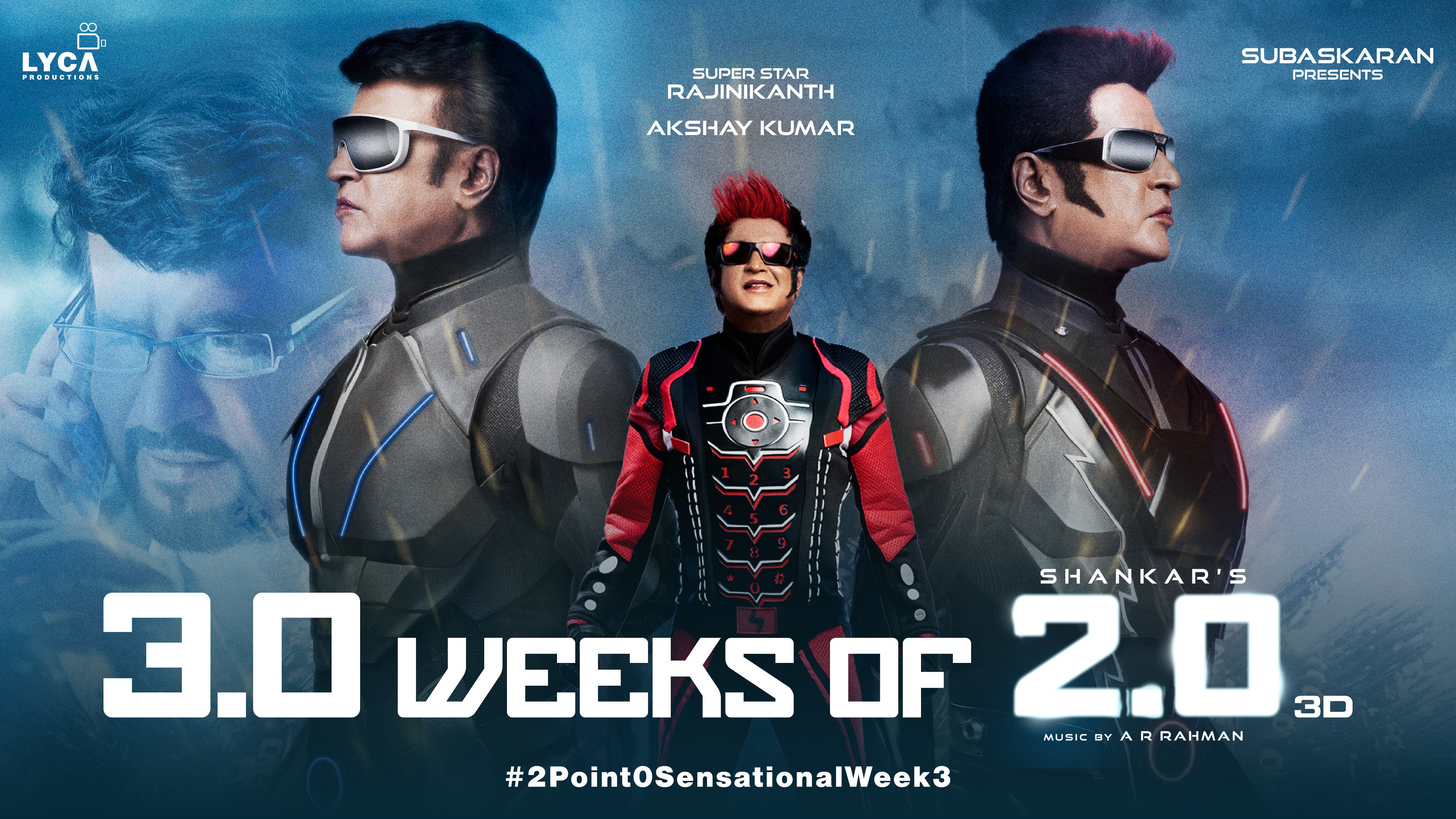 3.0 rajinikanth sales