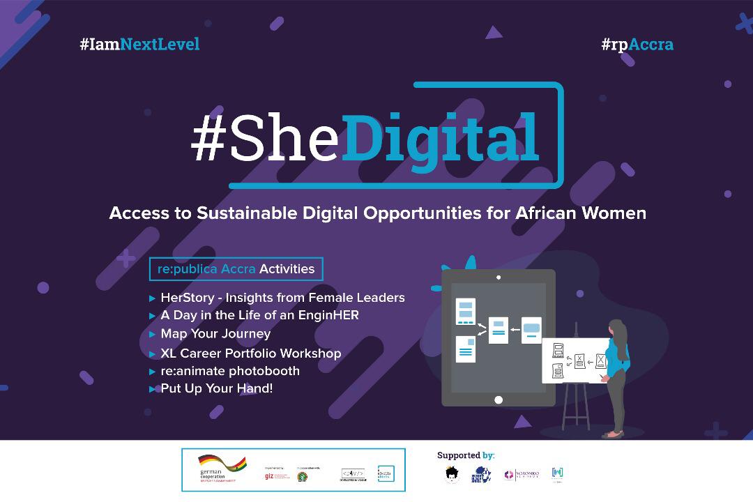 OpokuStephany's tweet photo. @#rpAr, then don't forget to pass by our stand @devinvogue for some wonderful grabs to keep. re;publica Accra. Its going down from tomorrow to Saturday
#SheDigital #devinvogue #LetASisterKnow @ImpactHubAccra https://t.co/BnDNnqlvU4