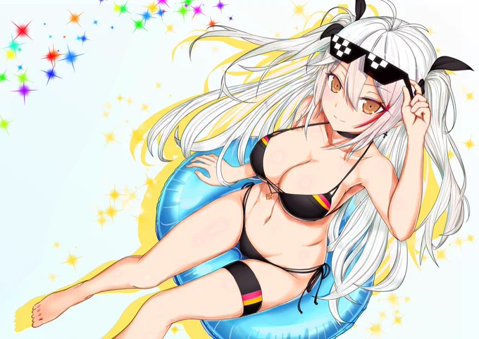 描きあげた直後はノリノリでもこうして改めて見ると結構恥ずかしい気持ちになりますね
プリンツの絵とかもうすぐ1年だけどあんまり変わってないのちょっとショック(‾▽‾;)
#自分のPixivブクマTOP3をあげる 
