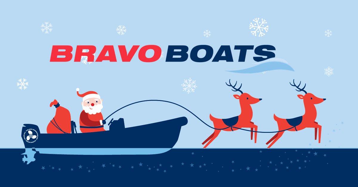 BoatsBravo's tweet photo. BravoBoats shows off a new sleigh for Santa. #bravoboats #thenewgenerationrib #coachboat #supportboat #santasleigh https://t.co/Ky1X0uW0hQ