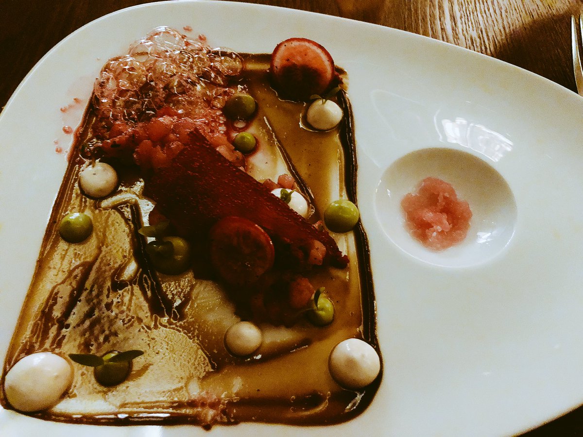 95TigerLily's tweet photo. Our anniversary at 8⭐️ Michelin restaurant! #gastrobar https://t.co/QVMAx2D8qO