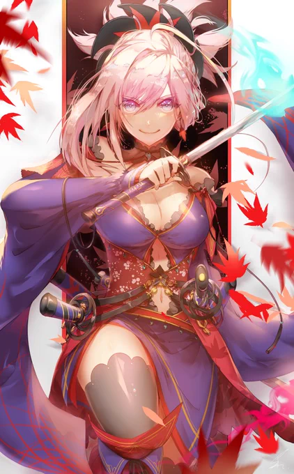 #自分のPixivブクマTOP3をあげる 「ミク誕絵」「武蔵さん」「ミク誕前祝絵」でした! 