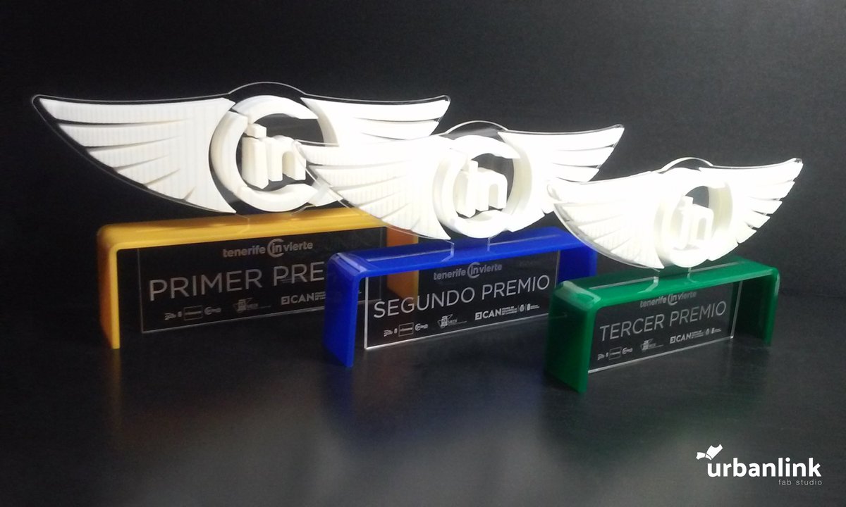 urbanlinkFS's tweet photo. Un año más, nos encargamos de elaborar los trofeos para los
Premios Tenerife INvierte
#design #award #3Dprinting #digitalfabrication #lasercutting #tenerifeinvierte https://t.co/2z8uqM3sjt