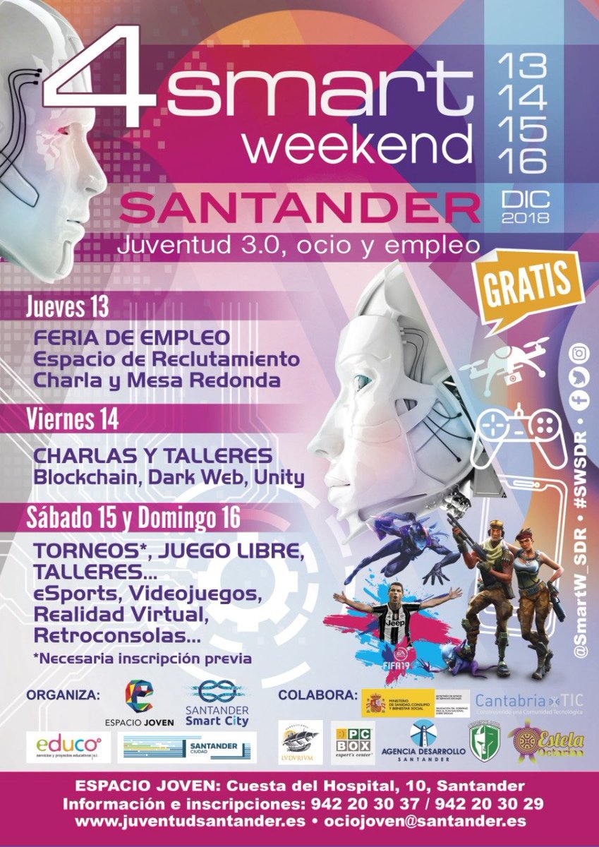 lmontoya's tweet photo. Esta tarde hablaremos de #WordPress y #empleo en #SWSDR https://t.co/Bbrvvi3SQJ