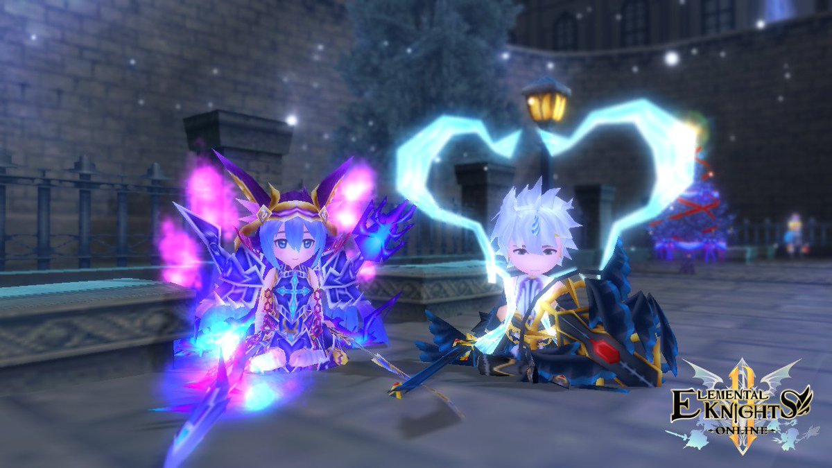 fuudo507's tweet photo. My friend and I ♪#エレナイ #NintendoSwitch #ElementalKnightsOnline ☆ https://t.co/2lt46fvp9y