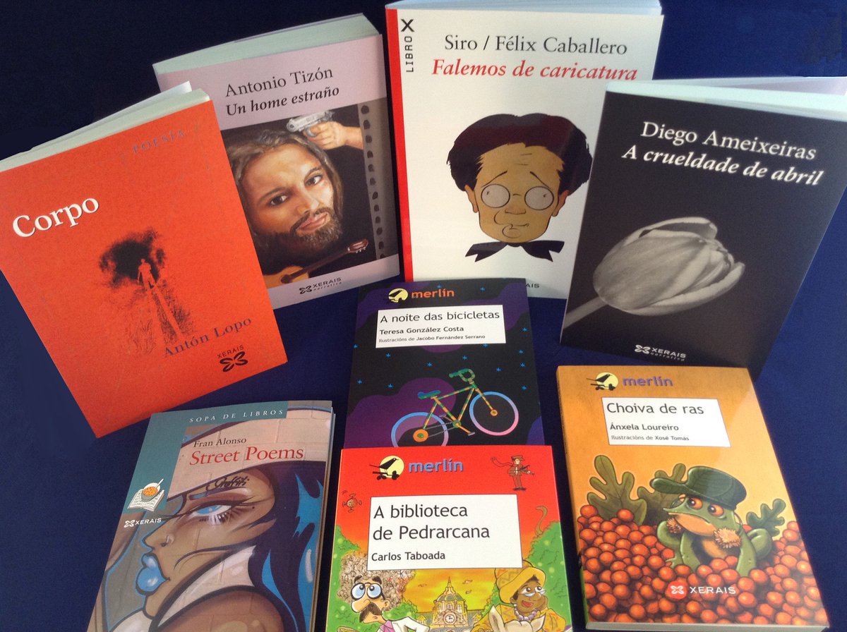 Novela, ensaio, conto, poesía, biografía, ciencia, historia..
Un libro sempre é un bo agasallo. 
Novidades de <a href="/Xerais/">Xerais</a> xaneiro, febreiro, marzo e abril 2018
#NovidadesXerais2018 #EnGalegoTodoOTempo