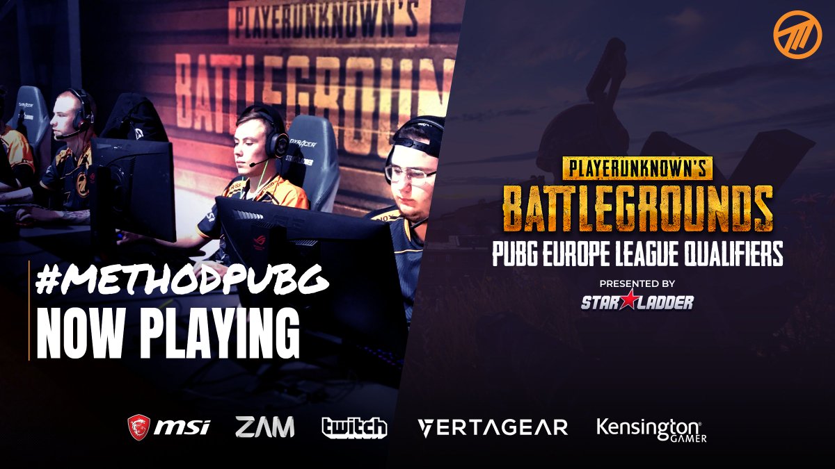 Method's tweet photo. Day 2 of the @Pubgsltv #PEL Qualifiers is kicking off! #MethodPUBG is ready to drop in hot
π΄ Live: https://t.co/Ss70xJsbau
@4ndypyro
@Method_xKriss
@Men0xx
@w1ckk_
#MethodWay https://t.co/TiWj2jeUIB