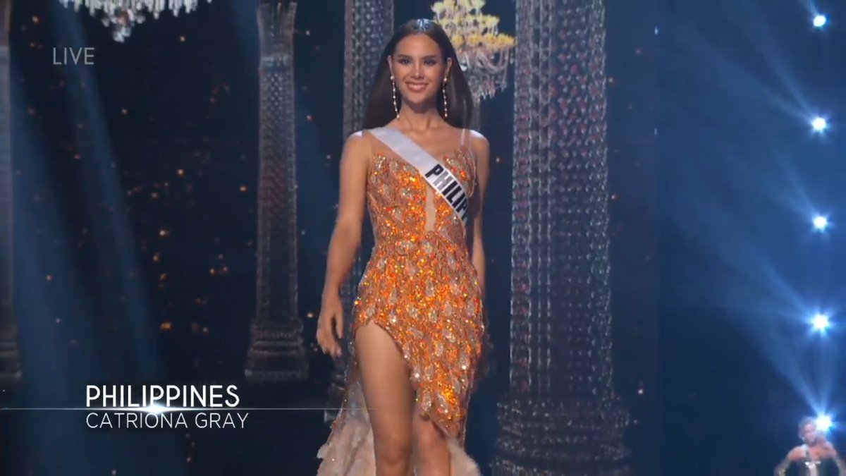 missnuev's tweet photo. Stunning kaayo oyyy! Catriona Gray, 24, Philippines for the wiiiiiinnn!!!!!!! https://t.co/WqwHXW7fDK
