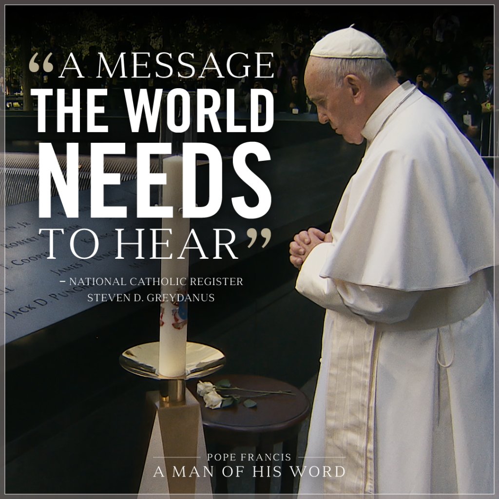 What message did you walk away with? #ThePopeMovie

Now on Blu-ray and Digital 
uni.pictures/PopeFrancis