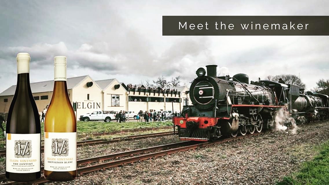 Meet our #winemaker this Saturday, 15 December at the <a href="/ElginRailwayMkt/">Elgin Railway Market</a>  between 10:00 - 15:00. 🍷

More about the #traintrip - Cape Town to #Elgin - ceresrail.co.za/booktrip/

#elginmagic