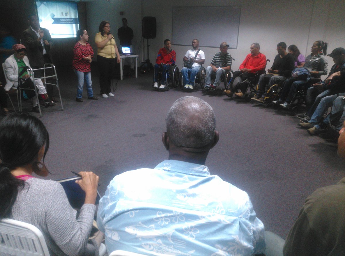 #Hoy #13Dic Reunión Preparatoria para la conformación del Movimiento Nacional  de Personas con discapacidad presentes @MariaGabiANC <a href="/sramirez_fp/">Soraida Ramirez</a> <a href="/DPresidencia/">Despacho Presidencia</a> <a href="/VTVcanal8/">VTV CANAL 8</a>
