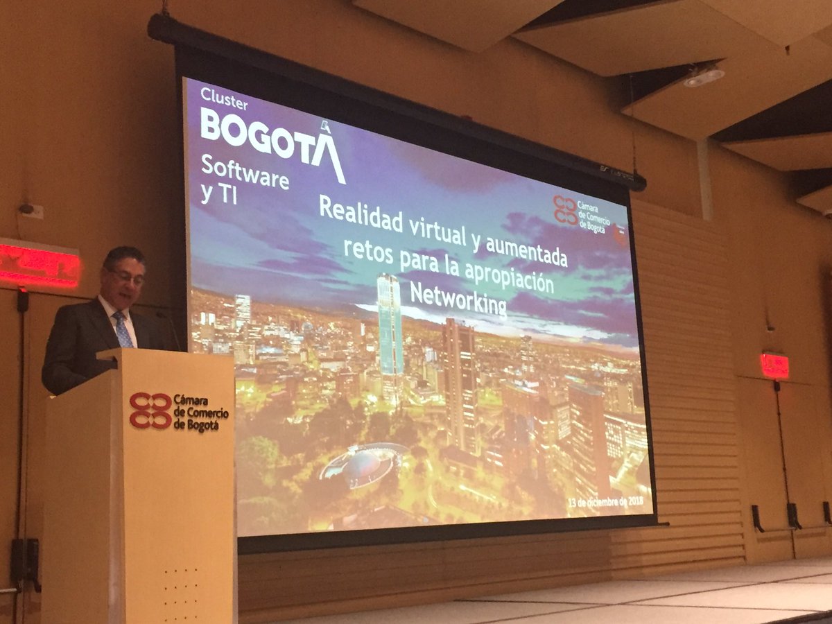NormaPerezP's tweet photo. @InnpulsaCol en el cierre del proyecto #RetoCluster con la @camaracomerbog y @Tecnalia_Co sofisticando los productos y servicios del #ClusterSofwareyTI de Bogotá a través de la realidad virtual y aumentada @GaitanVillegas @saulpinedahoyos https://t.co/IbjxUBilAI