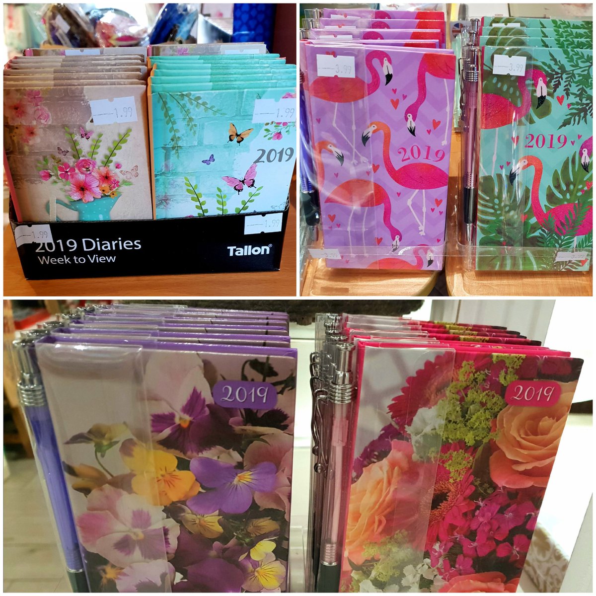 Patchwork_Pig's tweet photo. Don't forget your calendars and diaries for 2019 😊 prices start from only £1.99 https://t.co/IWEHnnGZ0o #diary2019 #calendar #wrendale #diaryandpen #newyear https://t.co/3A1ngttlA3