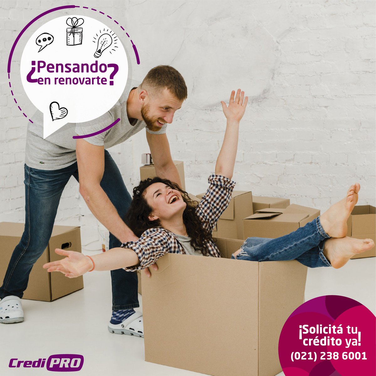 CrediProPy's tweet photo. ¡Verte crecer es nuestro objetivo! por eso te acompañamos en cada proyecto, con préstamos con la mejor tasa de interés. 
😍 #Solicitátupréstamo llamando al ☎️021 238 6001💪También podés escribirnos al Whatsapp haciendo clic en el enlace 👉 https://t.co/mRmZH6xvrX https://t.co/fSZfH8btUj