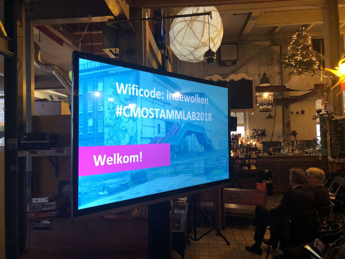 UitdagingG's tweet photo. Aanwezig bij #cmostammlab2018 https://t.co/SUu4oWFRGb