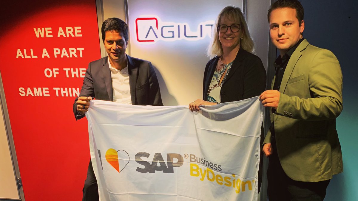 AGILITA_News's tweet photo. Great having Paulo here with us for starting of marketing for SAP Business ByDesign 2019 #erp #cloud #oneteamonespirit #sap #marketing #sap #businessbydesign thanks @chnaegele https://t.co/i6kRNoTwNJ