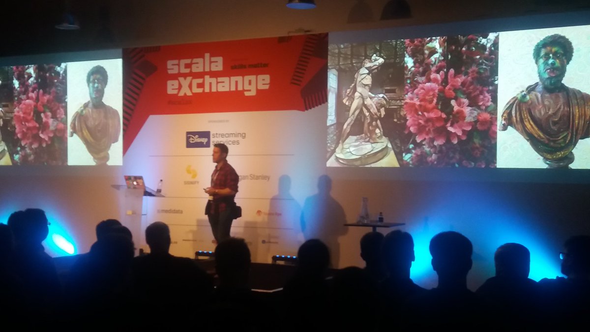 HannahAtSM's tweet image. &quot;Deep learning is functional programming&quot; - @noelwelsh #scalaX #scala #DeepLearning