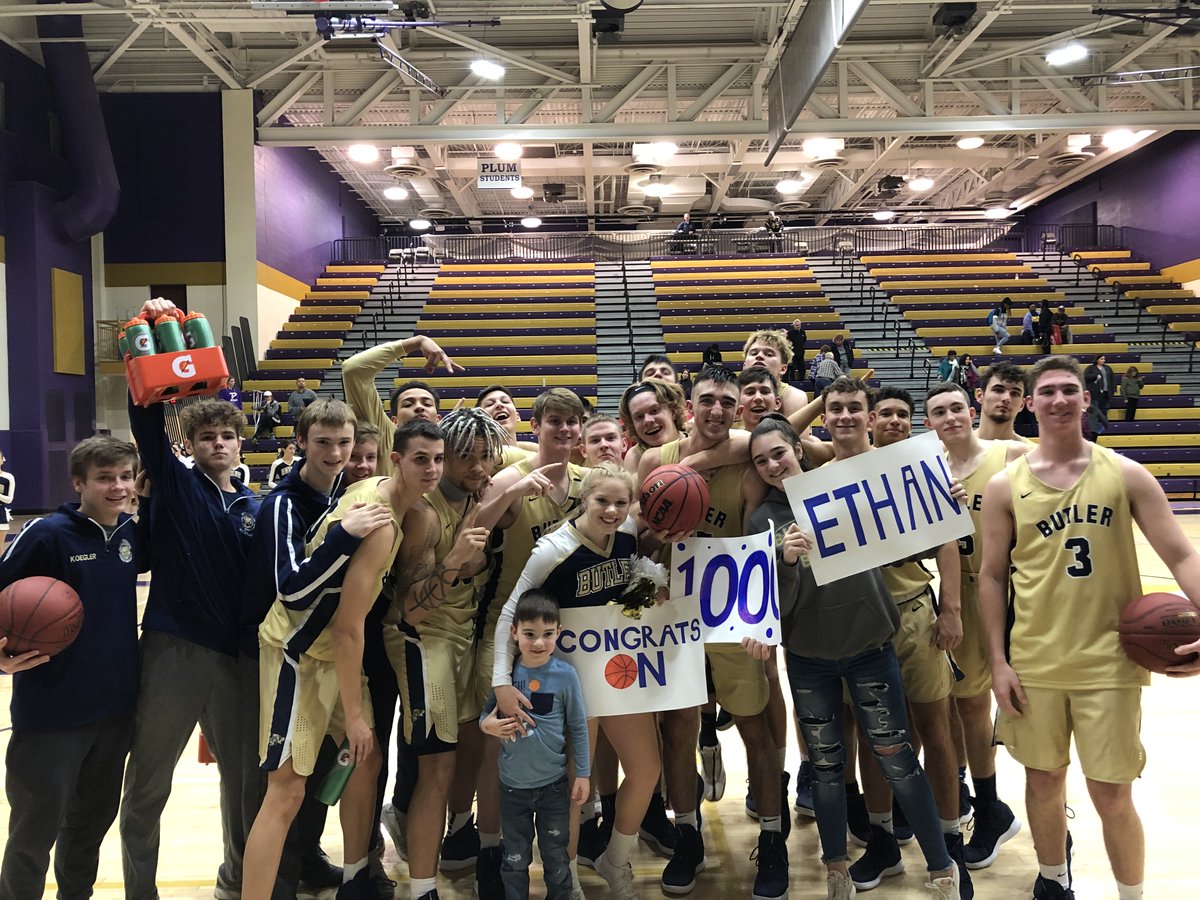 Butler_Area_SD's tweet image. Congratulations to varsity basketball player Ethan Morton on scoring his 1,000th career point this week!