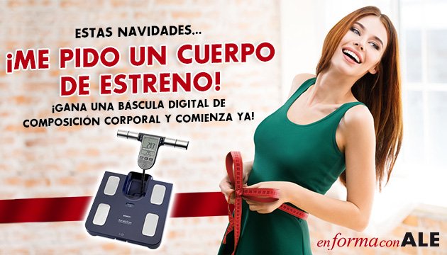 enformaconale's tweet photo. ¡Gana una fantástica Báscula y mucho más para que este año tengas un cuerpo de estreno! Entra YA aquí: https://t.co/RS55eS7gpP ¡Participa y GANA! #Navidad https://t.co/EPlVcuXM0y