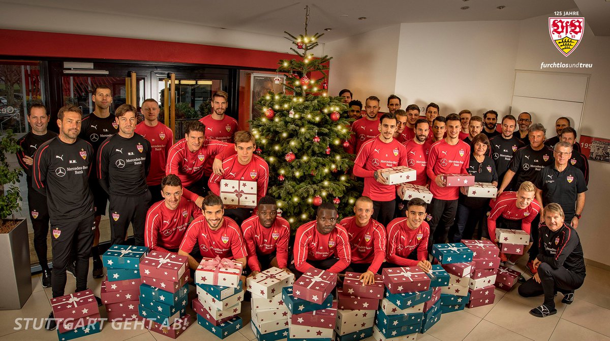 Vfb Stuttgart Sur Twitter Weihnachtsfreude Im Packchen Auch In