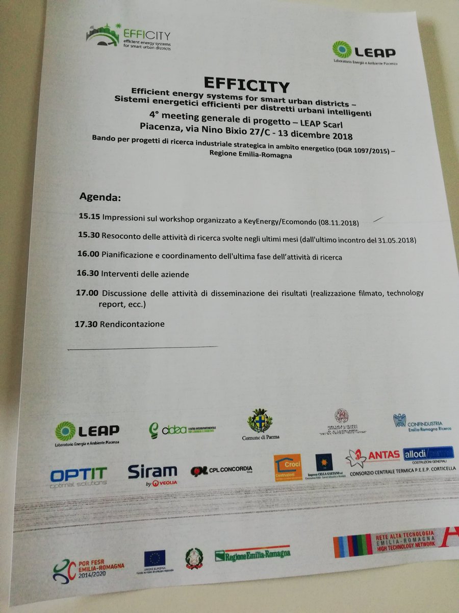 OptitSrl's tweet photo. Rush finale del progetto #efficity su #smart #energy #district @leaplabo https://t.co/bQvJzGodrT