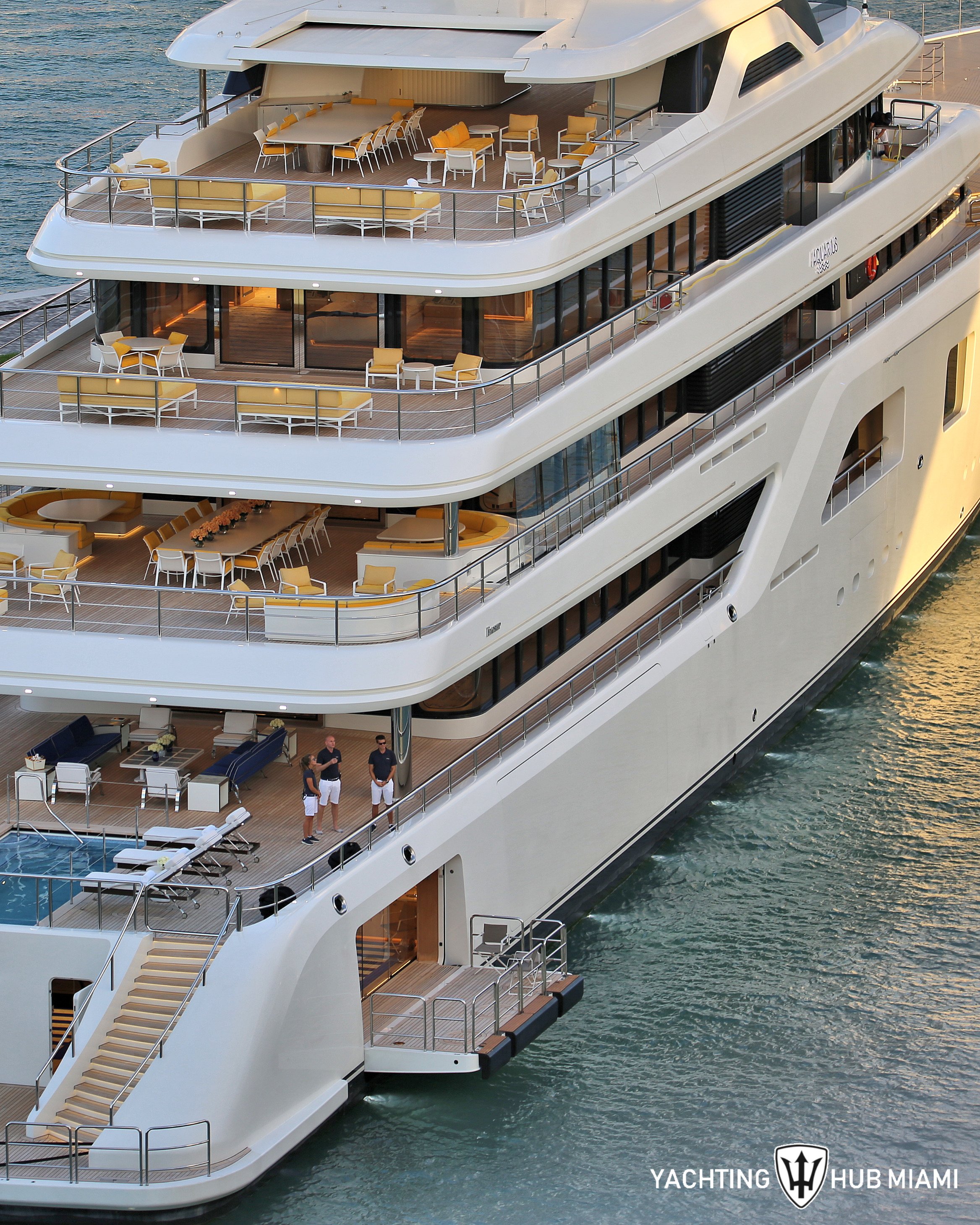 Aquarius Yacht, 92m Feadship