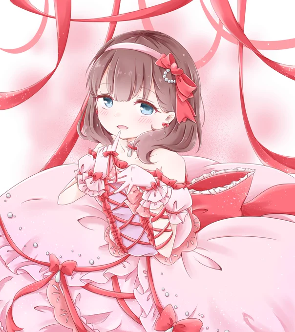 2年くらい前に描いた佐久間まゆちゃんをリメイク?手直し?しました? 
