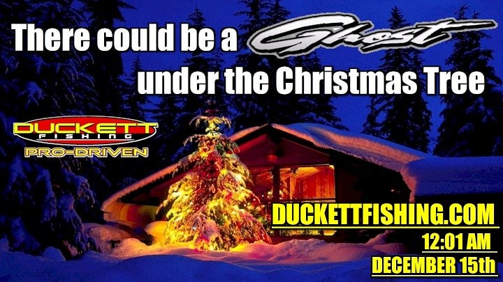 Are you ready for the next Christmas deal from <a href="/Duckett_Fishing/">Duckett Fishing</a>? It's happening on December 15th. Stay tuned! #duckettfishing #christmasgifts